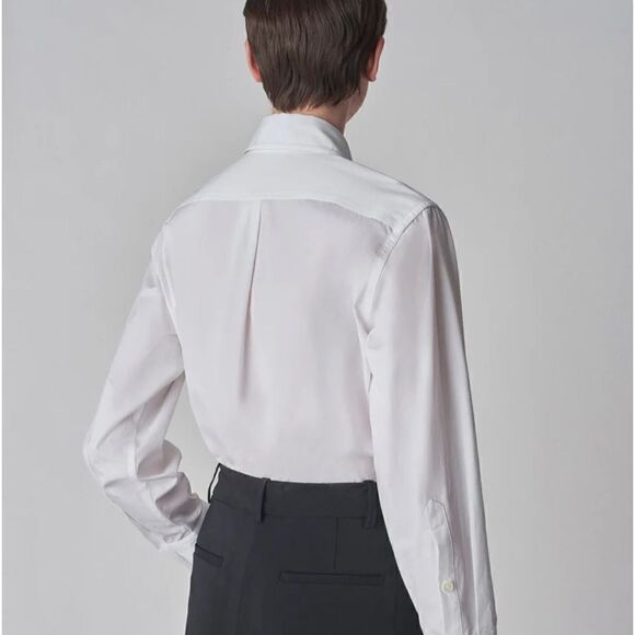 NWT Co Essentials White Pocket Button Up Shirt Size XS $ 625.00 - Picture 2 of 5